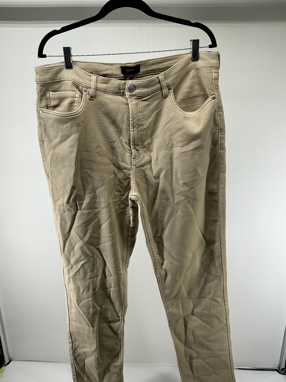 French Terry 5-Pocket Pants - Slim Fit